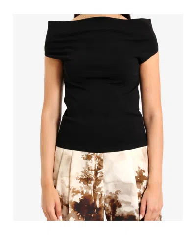 Semicouture Sweaters Black In Black