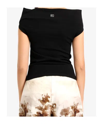 Semicouture Sweaters Black In Black