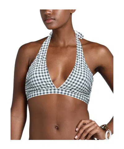 Ganni Checkered Bikinis In Multi