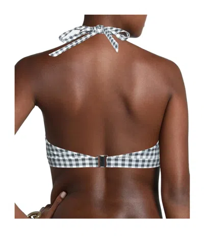 Ganni Checkered Bikinis In Multi