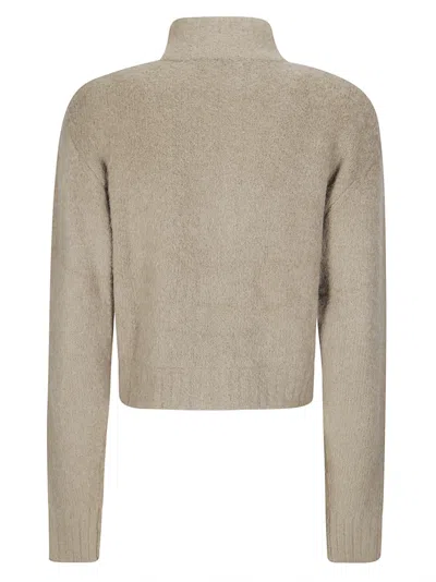 Samsoe & Samsoe Samsøe Samsøe Sajeanne Zip-up Cardigan In Neutral