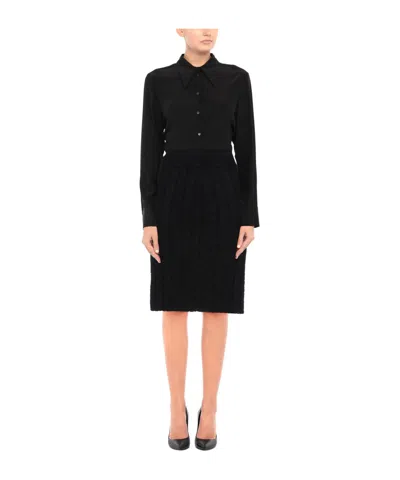 Dolce & Gabbana Mini Skirts In Black