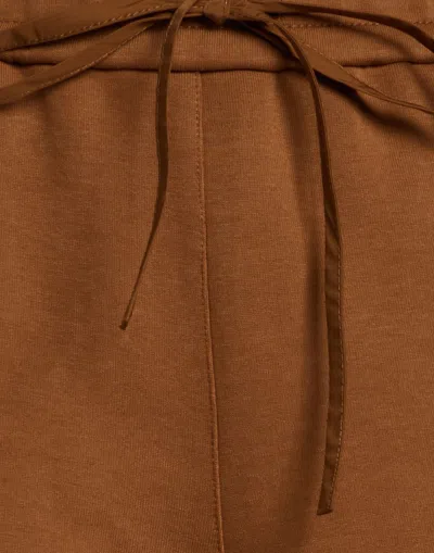 Max Mara Track Pants In Brown