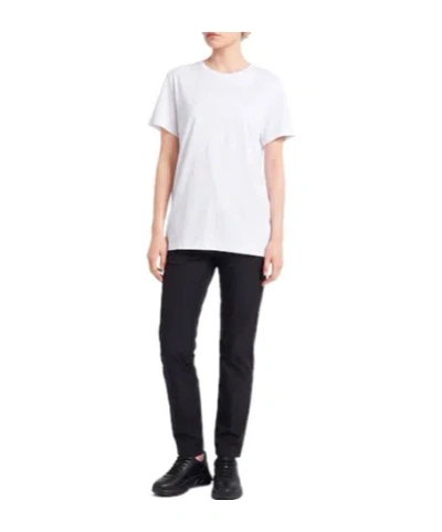 Max Mara Solidcolor Tshirt In White