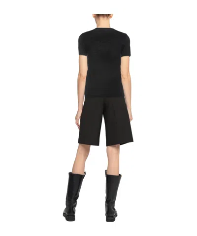 Isabel Marant Étoile Basic Solid-color T-shirt In Black