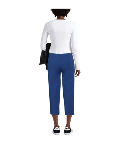 Max Mara Loose Knit Cropped Pants In Multi