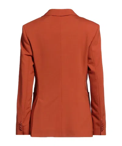 Max Mara Doublebreasted Blazer In Brown