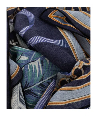 Ferragamo Patterned Scarf In Multi