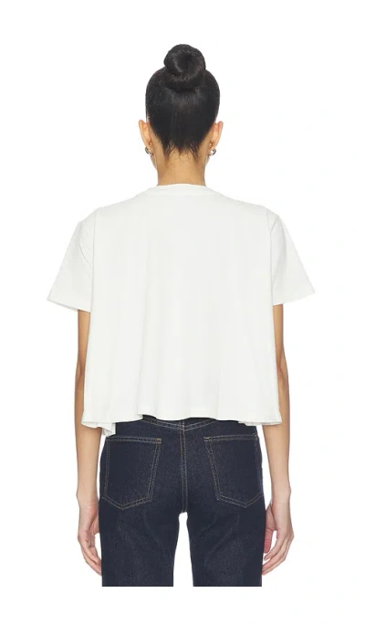Agolde Marina T-shirt In White