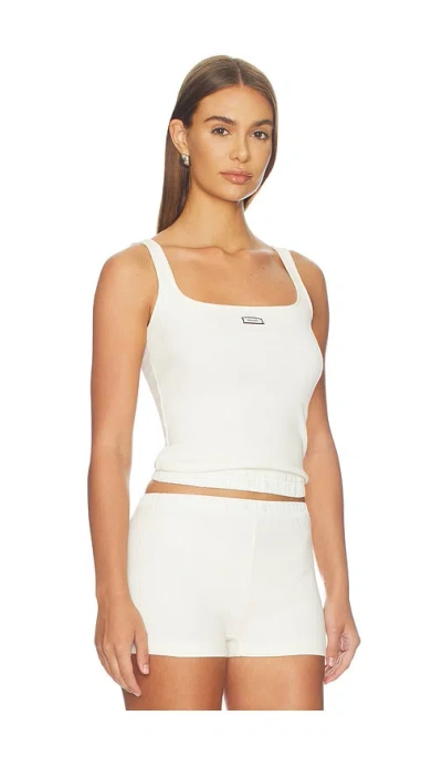 Entire Studios Lounge Tank In White