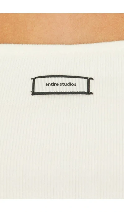Entire Studios Lounge Tank In White