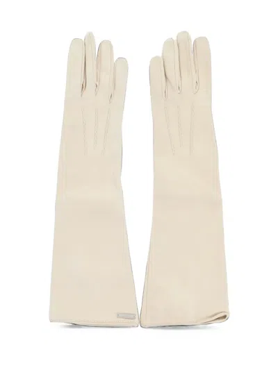 Dsquared2 Opera Gloves In Neutral