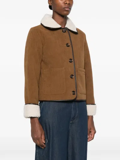 Barbour Penny Jacket In Brown