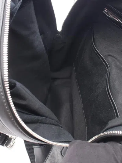 Pre-owned Ferragamo 2010s Gancini-pattern Backpack In Grey