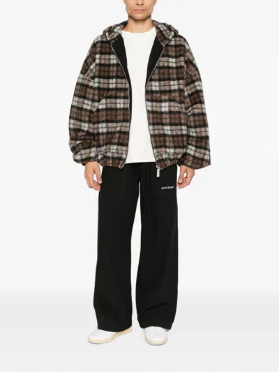 Pdf Check-pattern Zip-up Hoodie In Multi