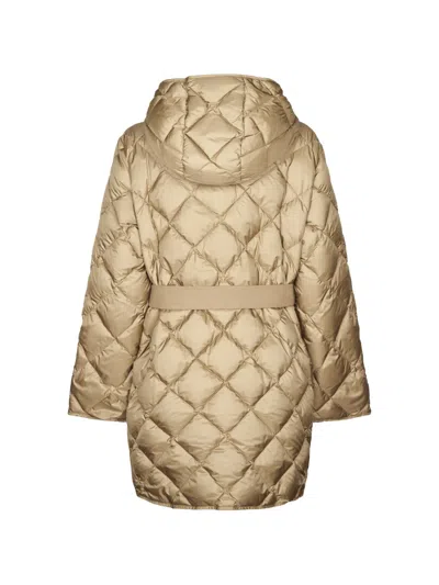 Weekend Max Mara Trusty Camel Down Jacket In Neutral