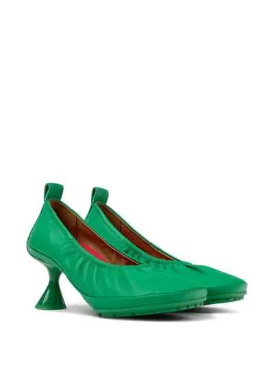 Camper Right Left Pumps In Green