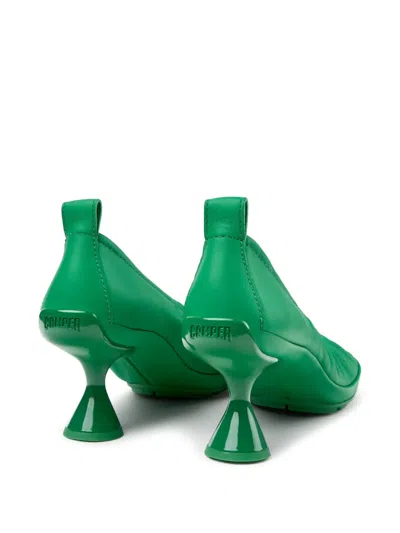 Camper Right Left Pumps In Green