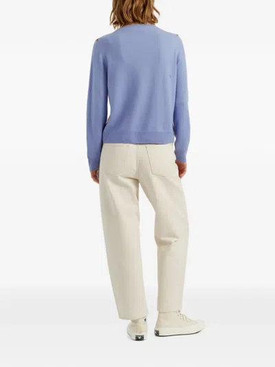Chinti & Parker Argyle-pattern Sweater In Blue
