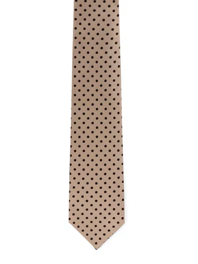 Tom Ford Micro Check Mini Tie 6cm In Multi