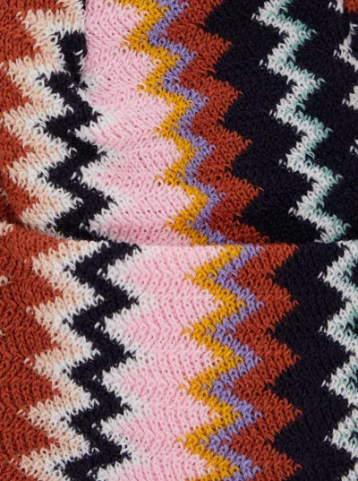 Missoni Knitted Hat In Multi