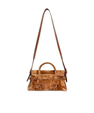 Dsquared2 Twin Handbag In Camel
