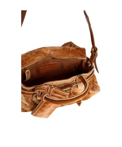 Dsquared2 Twin Handbag In Camel