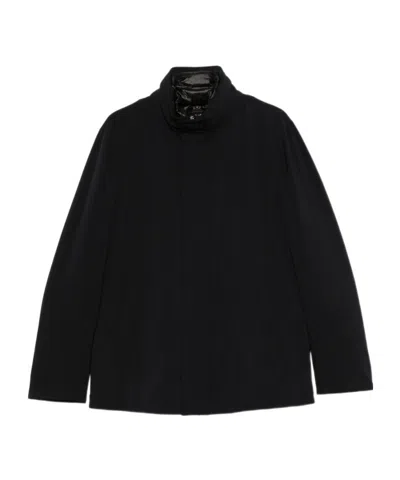 Montecore Feather Down Insulated Down Jacket In Black