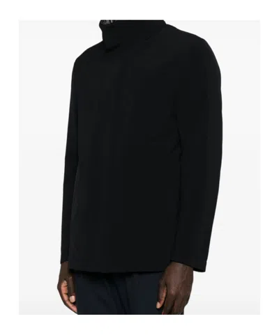 Montecore Feather Down Insulated Down Jacket In Black