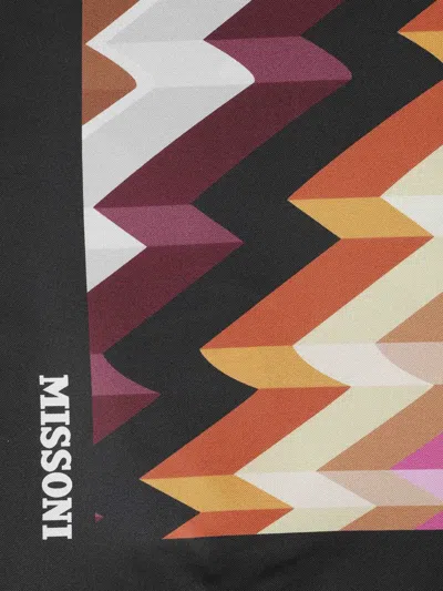 Missoni Printed Silk Scarf In Multi