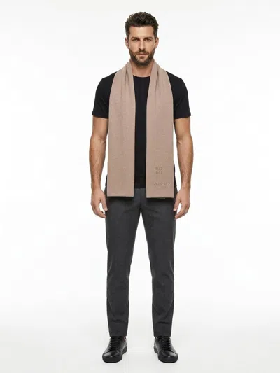 Givenchy Wool-silk Blend Scarf In Beige