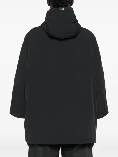 Herno Black Polyamide Elastane Travel Jacket In Black