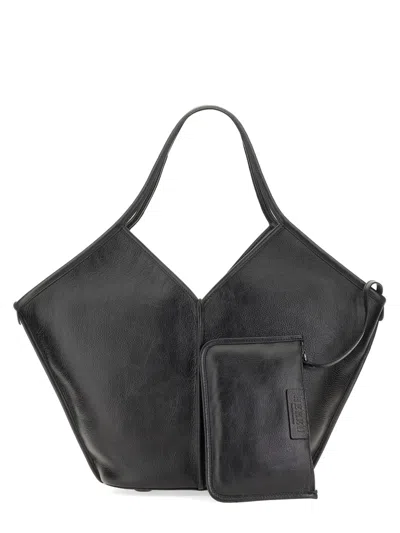 Hereu Borsa "calella Distressed" In Black