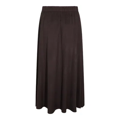 Herno Drawstring Maxi Skirt In Black