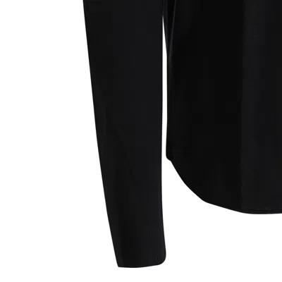 Thom Krom Long Sleeve T-shirt In Black
