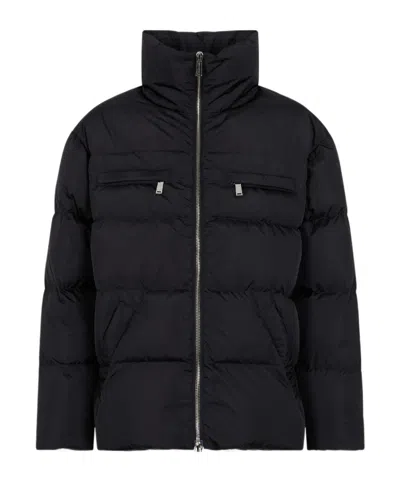 Dsquared2 Dsquared Oversized Colorblock Down Jacket In Black