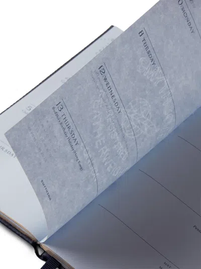 Smythson 2027 Panama Weekly Diary In Blue