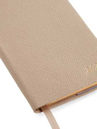 Smythson Panama Weekly Diary In Neutral