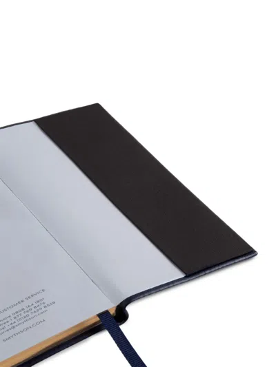 Smythson Panama Star-print Diary In Blue