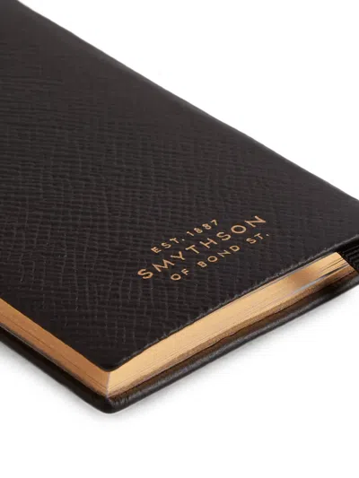 Smythson Paper Notebook In Black