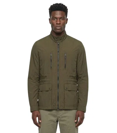 Woolrich Drawstring Utility Jacket In Green
