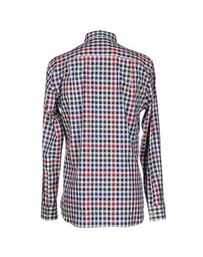 Shop Paul & Joe Checked Shirt In Dark Blue