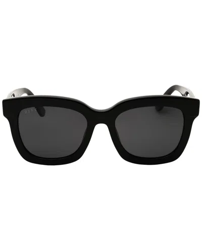 Diff Eyewear Rectangle-frame Sunglasses In Red