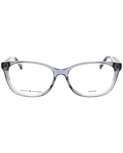 Tommy Hilfiger Ladies Grey Rectangular Eyeglass Frames Th2108 In Grey