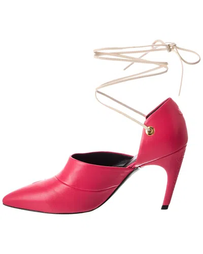 Roger Vivier Leather Pump In Pink