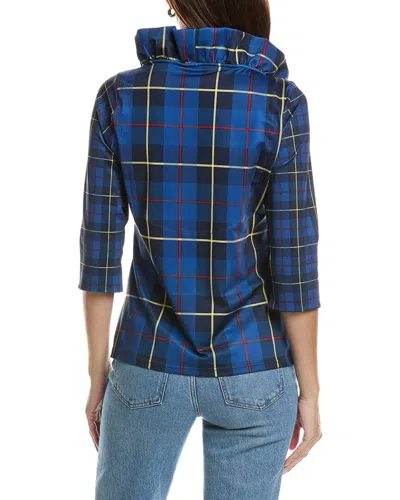 Gretchen Scott Ruffneck Top In Multi