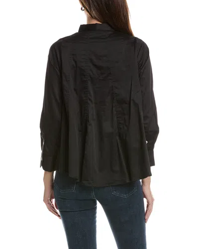 Gretchen Scott Seamed Top In Black
