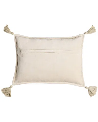 Surya Cotton Pillow Cover In Neutral