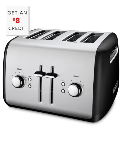 Kitchenaid 4-slice Toaster With Illuminated Buttons In Silver