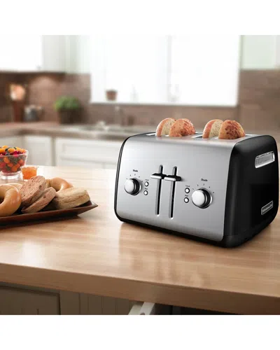 Kitchenaid 4-slice Toaster With Illuminated Buttons In Silver